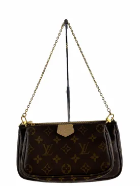 Louis Vuitton Monogram Canvas “Multi Pochette” Shoulder Bag