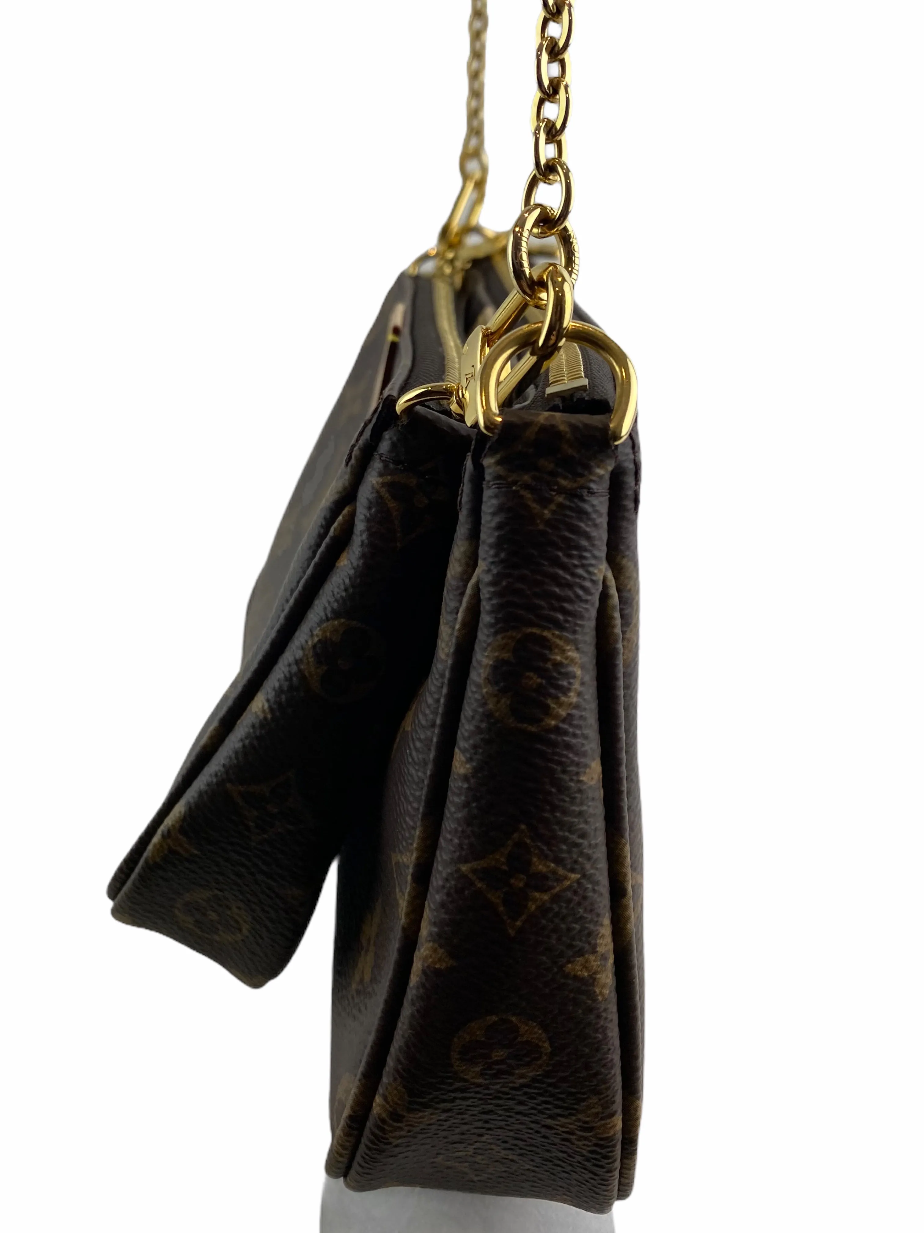 Louis Vuitton Monogram Canvas “Multi Pochette” Shoulder Bag