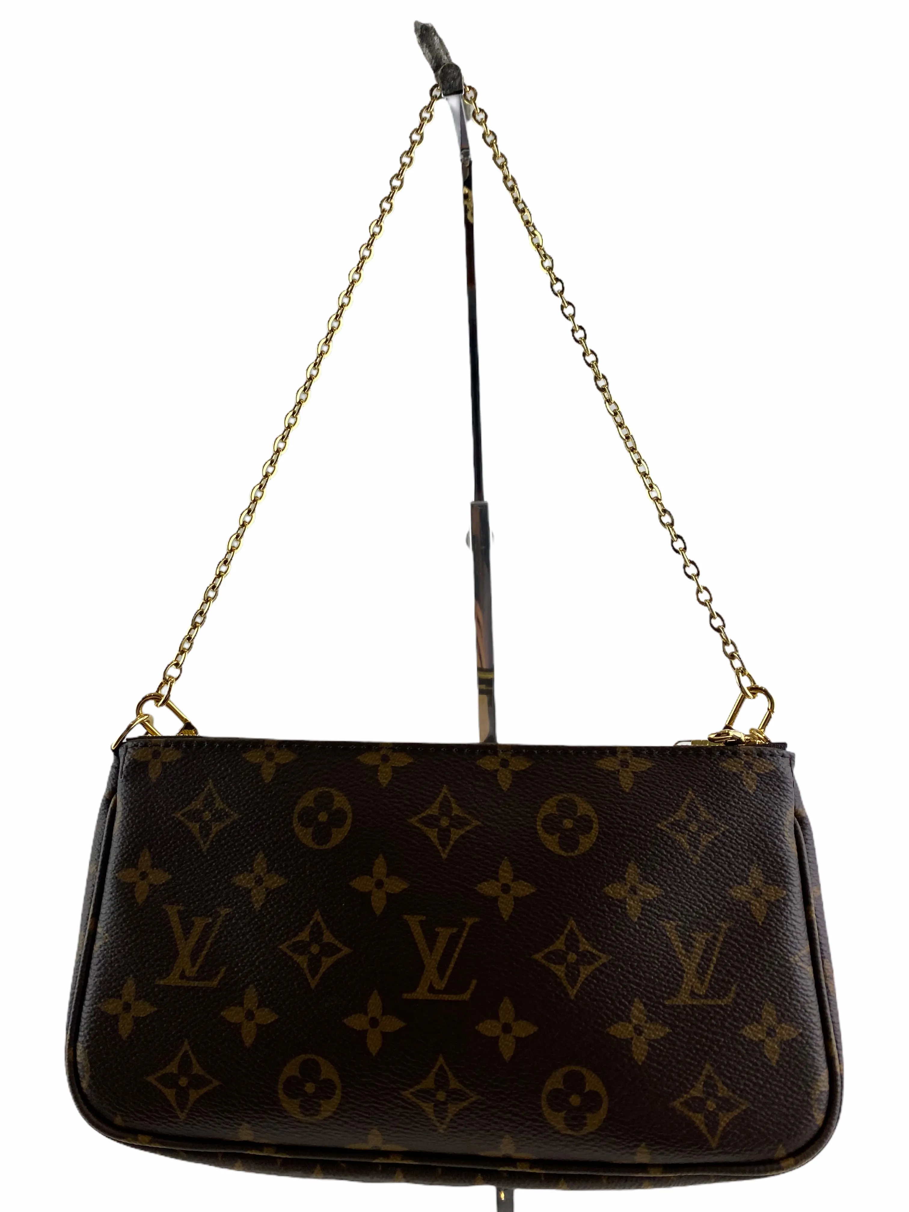 Louis Vuitton Monogram Canvas “Multi Pochette” Shoulder Bag