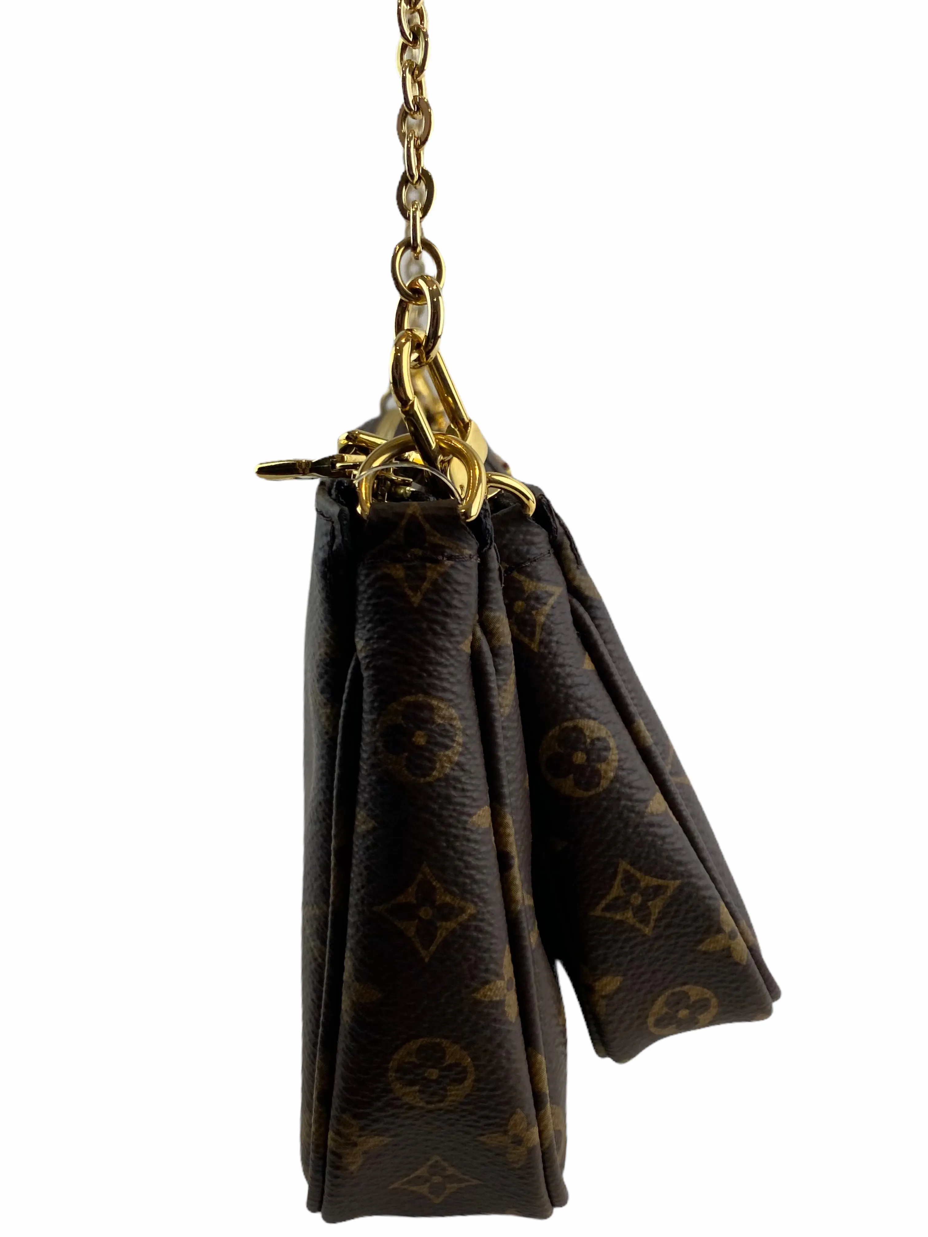 Louis Vuitton Monogram Canvas “Multi Pochette” Shoulder Bag