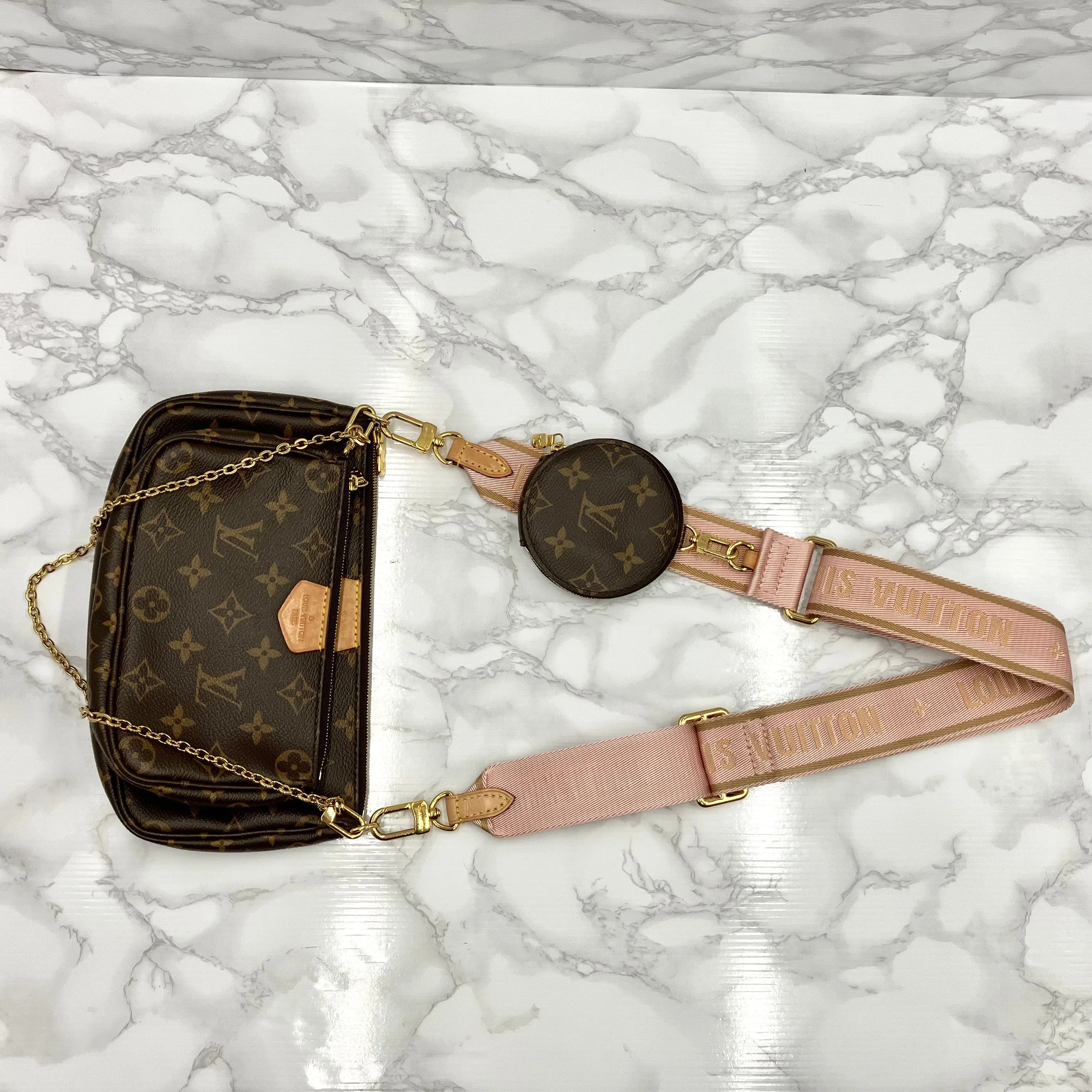 LOUIS VUITTON Monogram Multi Pochette Accessoires
