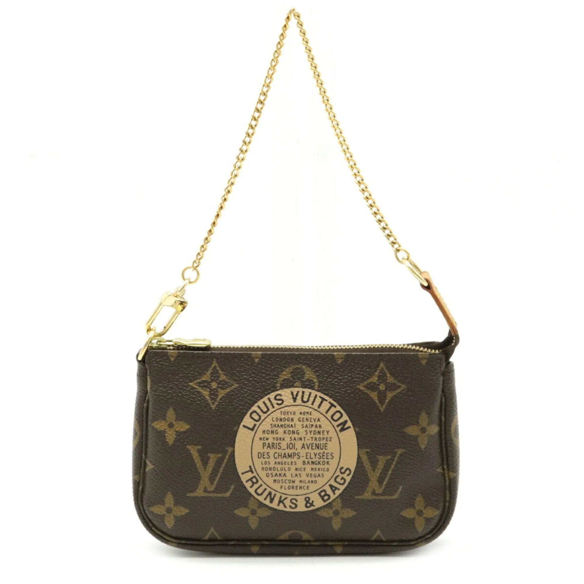 Louis Vuitton Monogram T&B Mini Pochette Accessoir Multi Pouch M60153