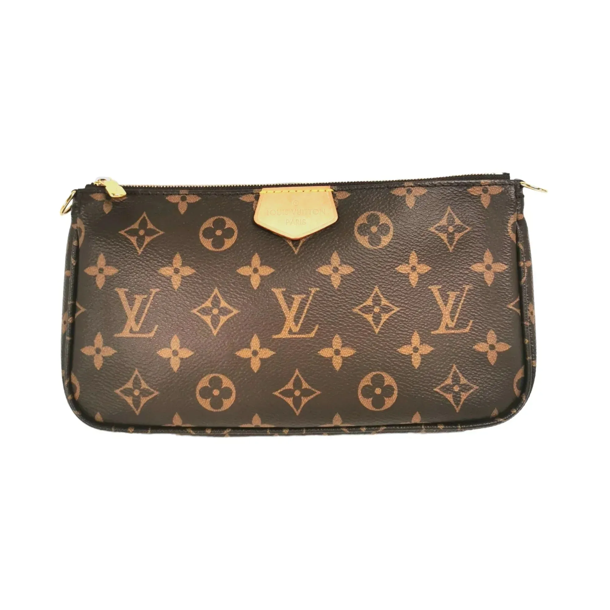 Louis Vuitton Multi-Pochette Accessoires Monogram Canvas Pink Strap