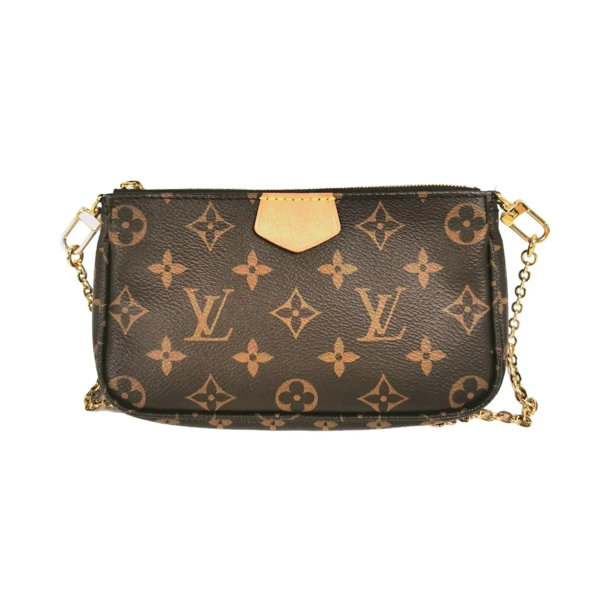 Louis Vuitton Multi-Pochette Accessoires Monogram Canvas Pink Strap