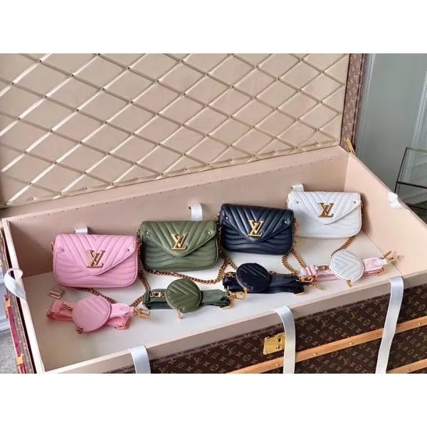 Multi Pochette New Wave Shoulder Bag M56466 White 2020 Collection