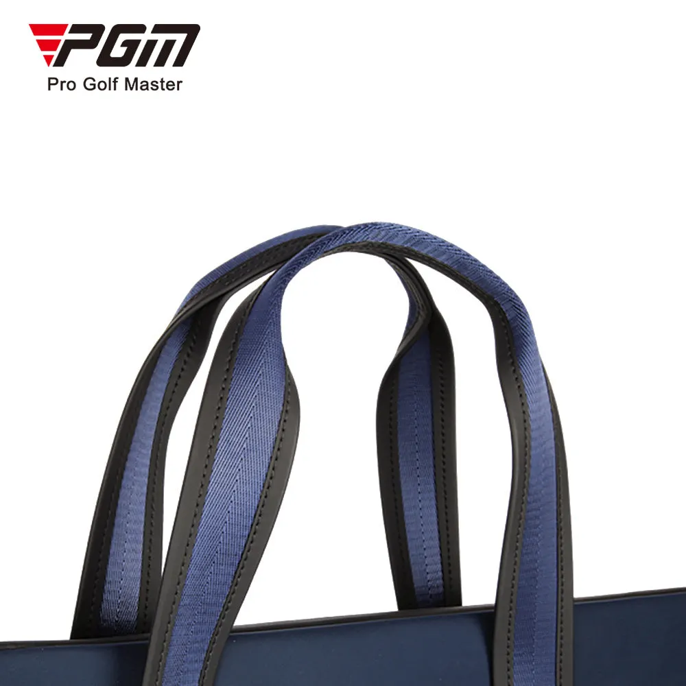 PGM YWB028 custom logo blue boston bags oem golf shoe bag nylon golf boston bag