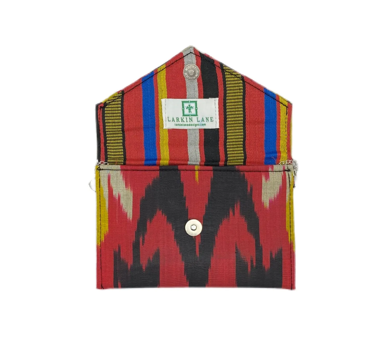 Potomac Stadium Clutch - Red, Black, Yellow