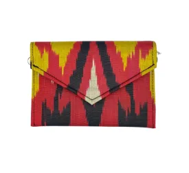 Potomac Stadium Clutch - Red, Black, Yellow