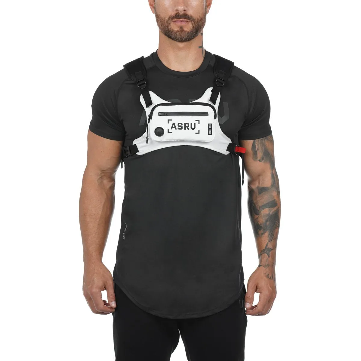 Reflective Utility Sports Chest Bag