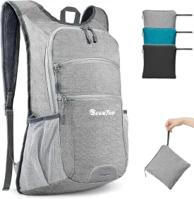 Seektop 20L Hiking Backpack Ultra Lightweight Waterproof Travel Backpack Packable Small Outdoor Bag Foldable Day Pack for Women Men