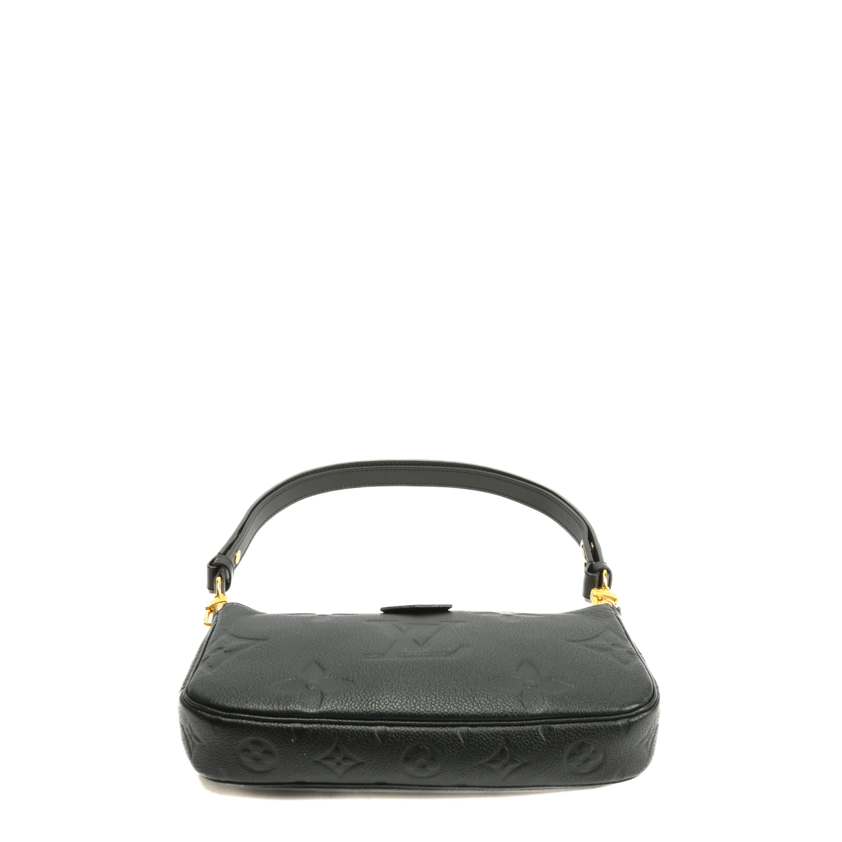 Trendy Inspired Louis Vuitton Empreinte Monogram Multi Pochette Black