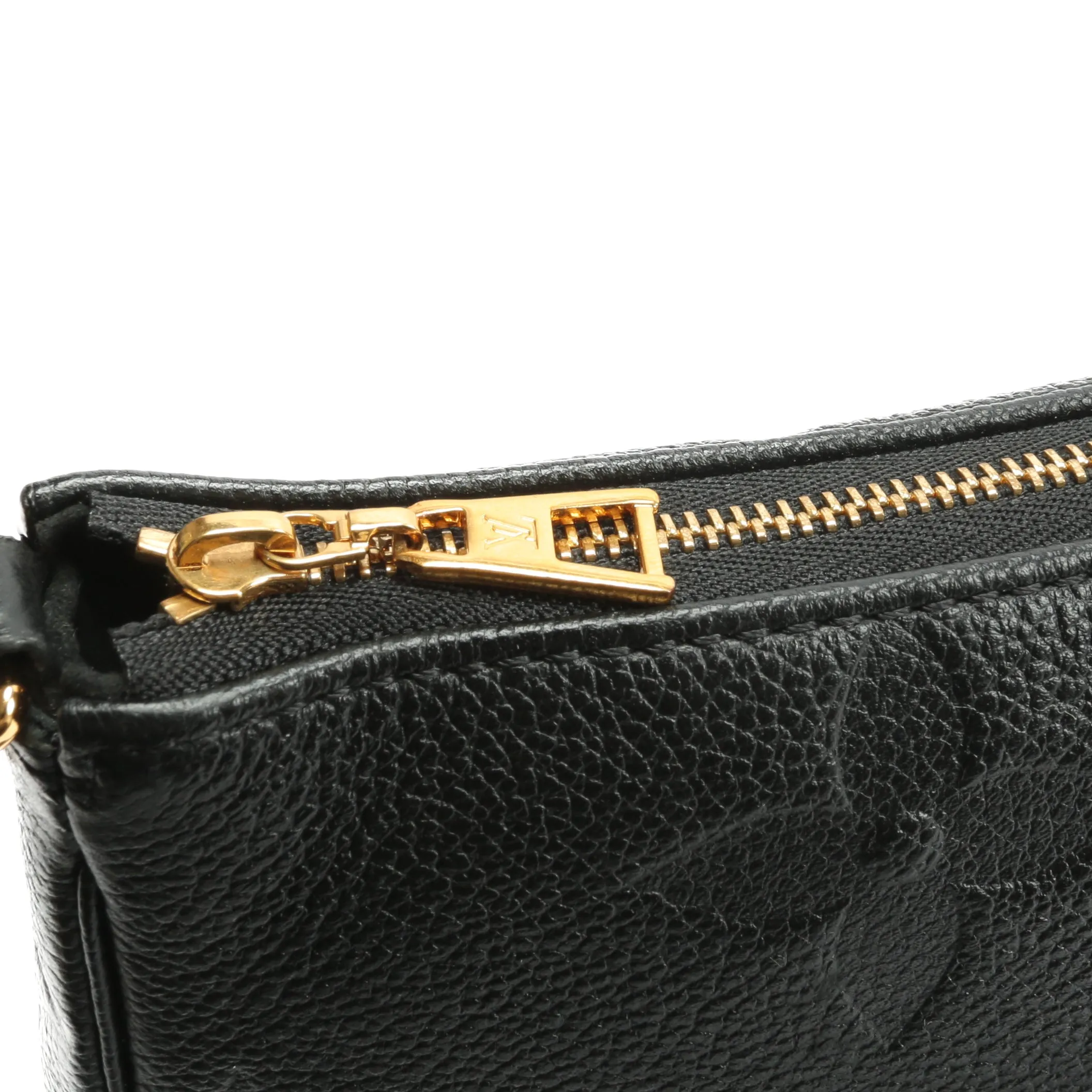 Trendy Inspired Louis Vuitton Empreinte Monogram Multi Pochette Black
