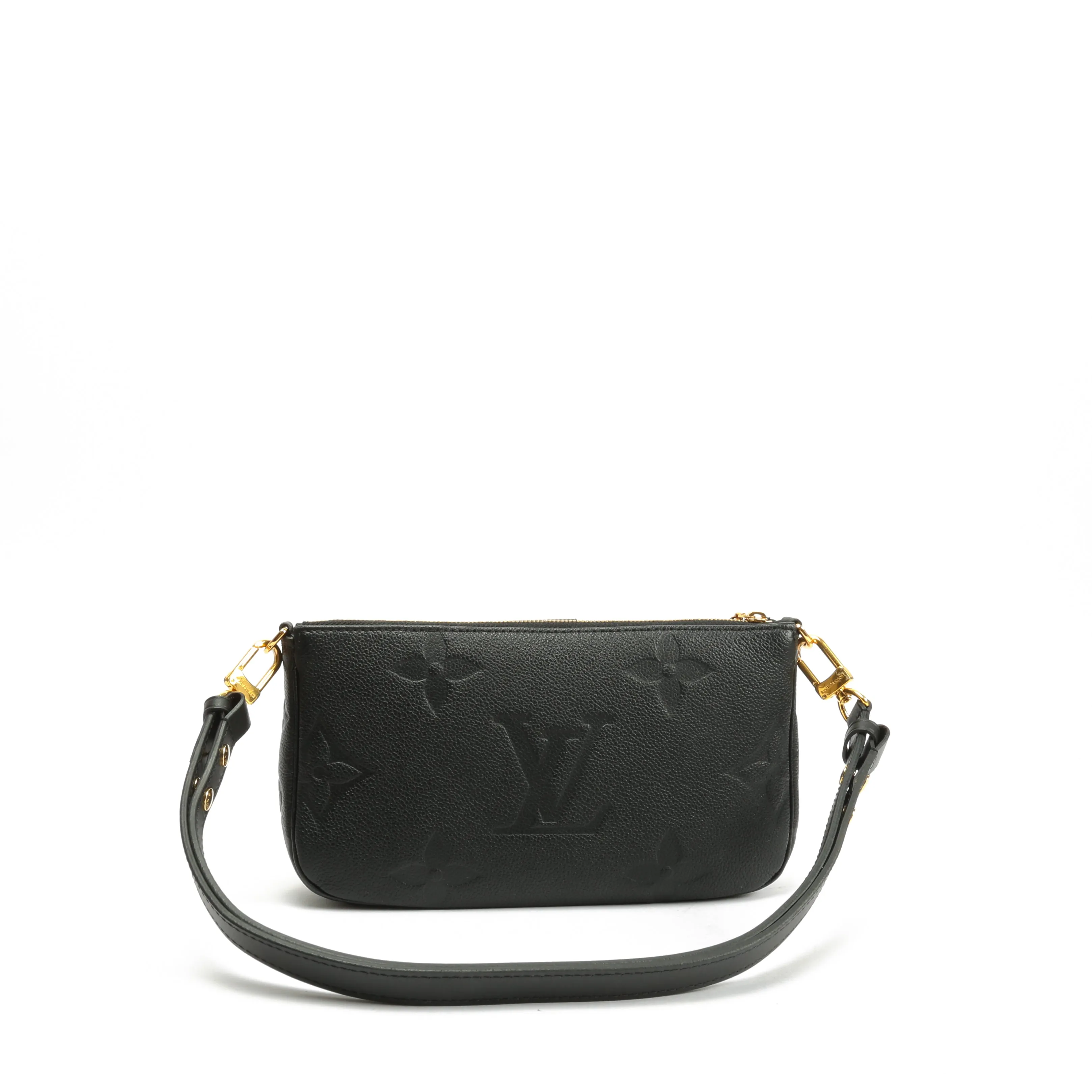 Trendy Inspired Louis Vuitton Empreinte Monogram Multi Pochette Black