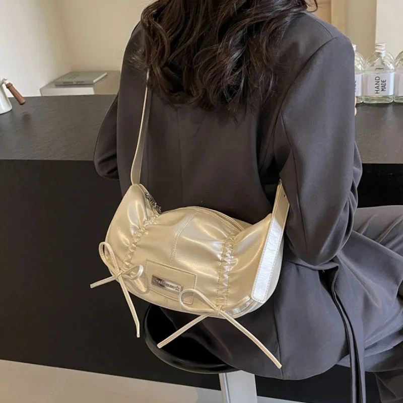 Vvsha Bag Women Messenger Bag 2024 New Spring and Summer Large Capacity Versatile Design High-Grade Single Shoulder Bag Handbag Purse