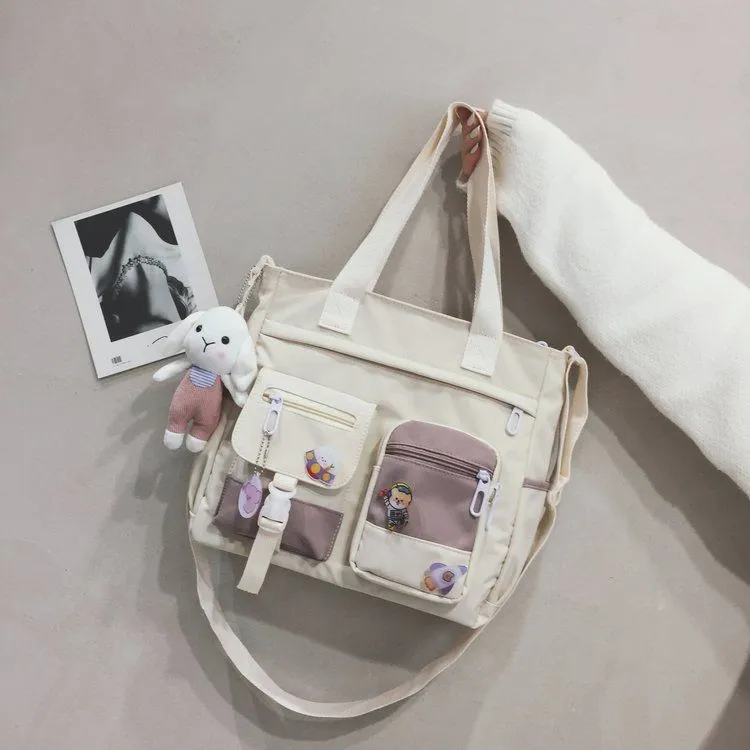 Vvsha  Oxford Waterproof Back Pack Women Cute Large-capacity Crossbody Bags Portable Travel Bag Female Small Badge Сумка-мессенджер