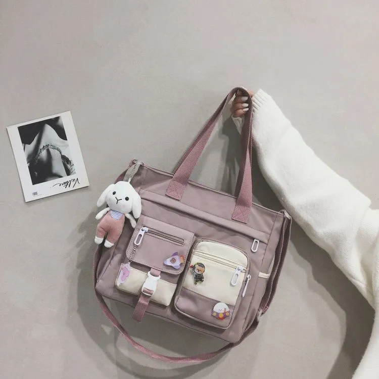 Vvsha  Oxford Waterproof Back Pack Women Cute Large-capacity Crossbody Bags Portable Travel Bag Female Small Badge Сумка-мессенджер