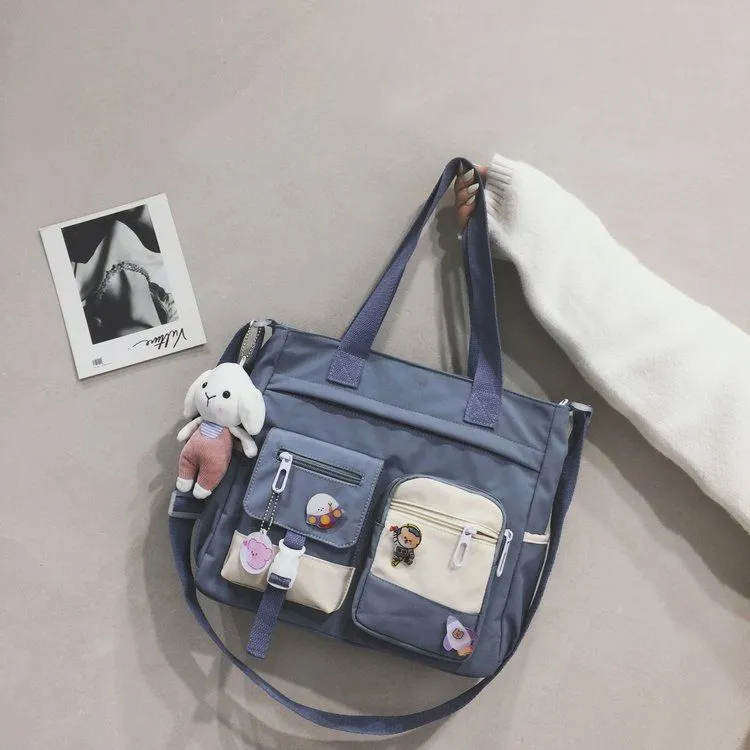 Vvsha  Oxford Waterproof Back Pack Women Cute Large-capacity Crossbody Bags Portable Travel Bag Female Small Badge Сумка-мессенджер