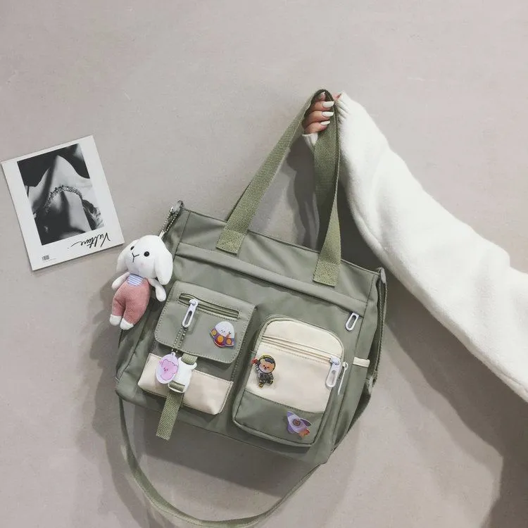 Vvsha  Oxford Waterproof Back Pack Women Cute Large-capacity Crossbody Bags Portable Travel Bag Female Small Badge Сумка-мессенджер