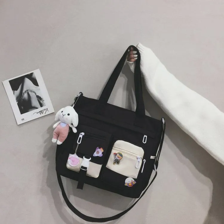Vvsha  Oxford Waterproof Back Pack Women Cute Large-capacity Crossbody Bags Portable Travel Bag Female Small Badge Сумка-мессенджер