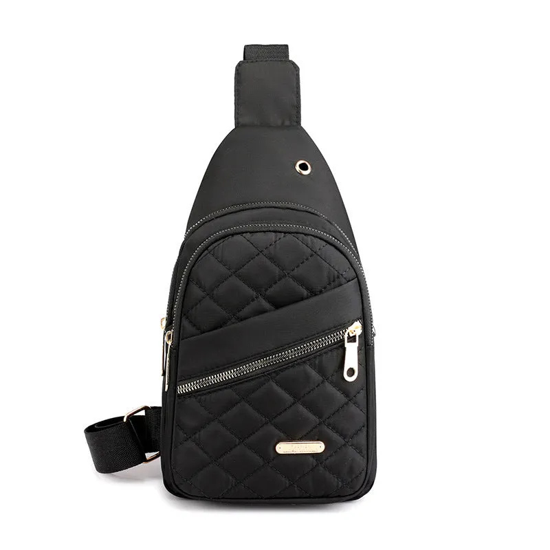 Wholesale Oxford Cloth Crossbody Bag Sports Chest Bag