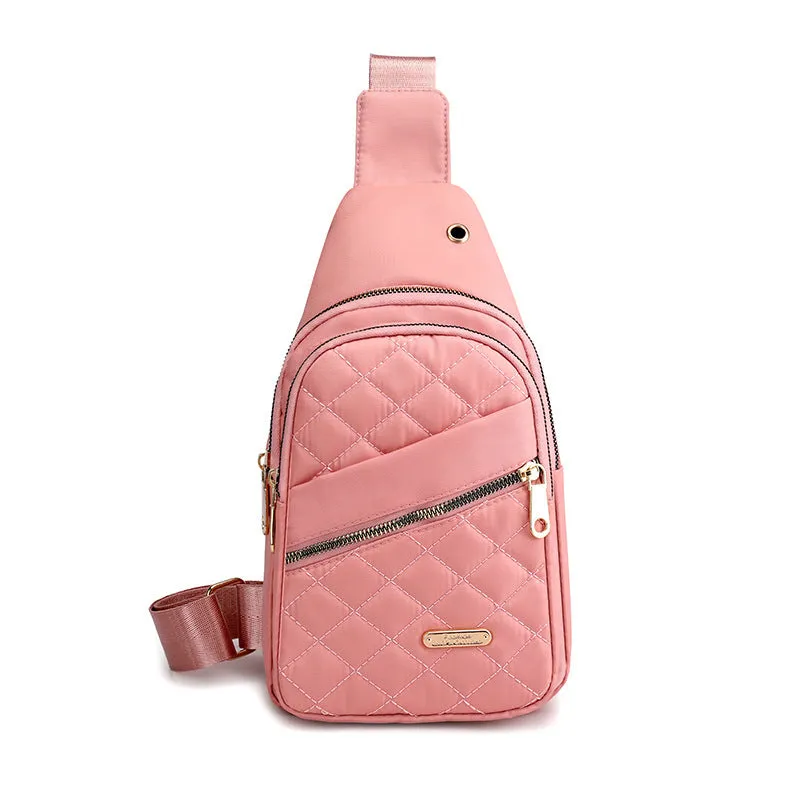 Wholesale Oxford Cloth Crossbody Bag Sports Chest Bag