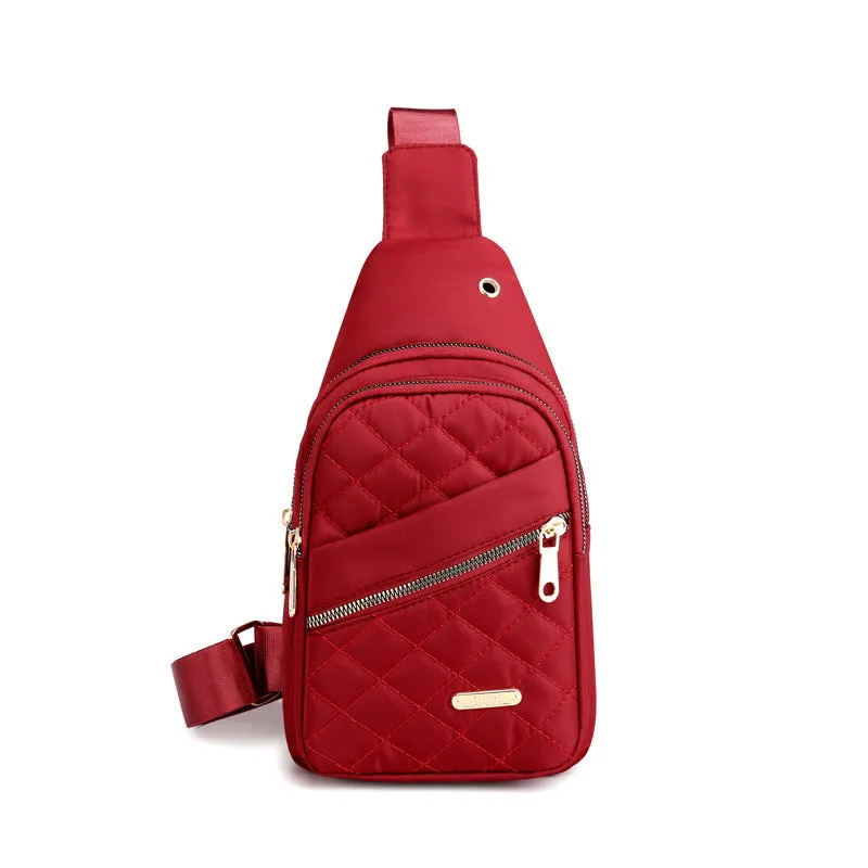 Wholesale Oxford Cloth Crossbody Bag Sports Chest Bag