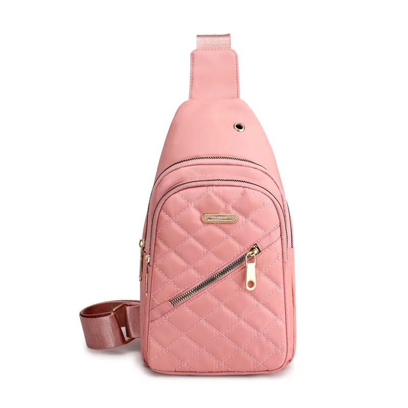 Wholesale Oxford Cloth Crossbody Bag Sports Chest Bag