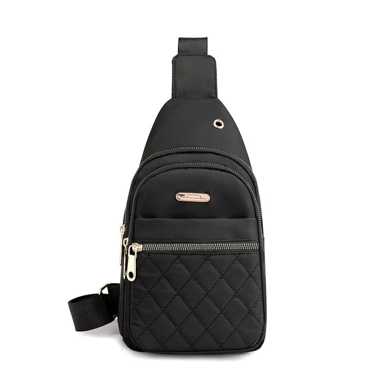 Wholesale Oxford Cloth Crossbody Bag Sports Chest Bag
