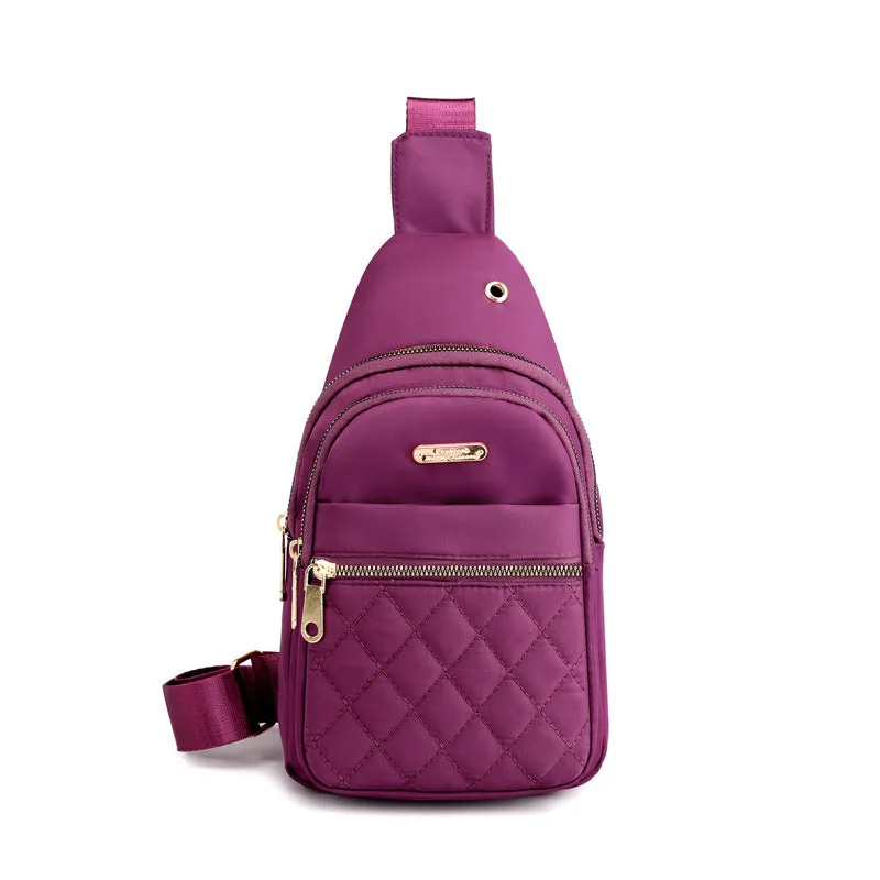 Wholesale Oxford Cloth Crossbody Bag Sports Chest Bag