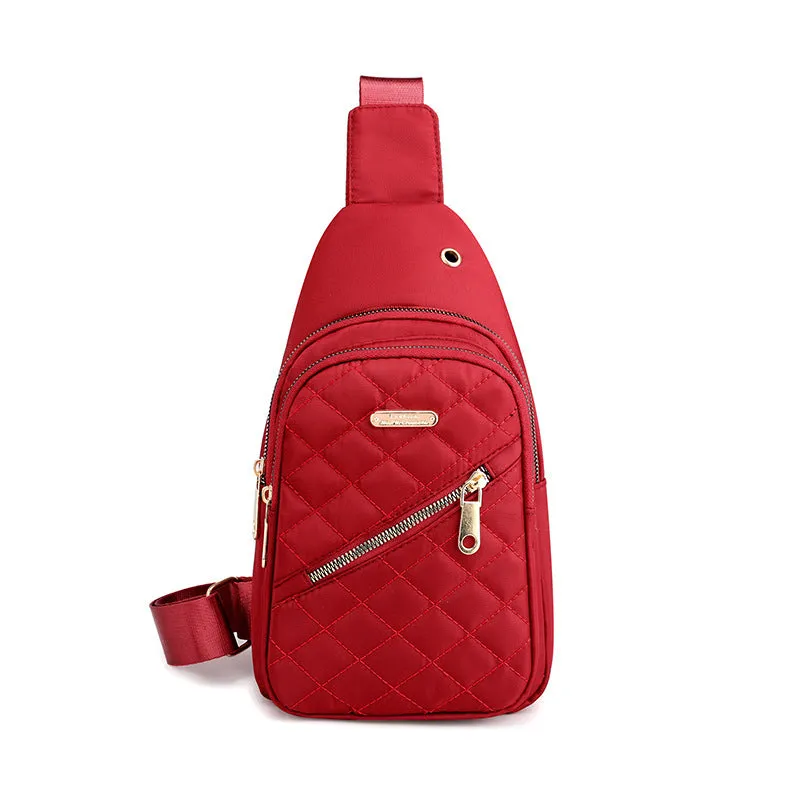 Wholesale Oxford Cloth Crossbody Bag Sports Chest Bag