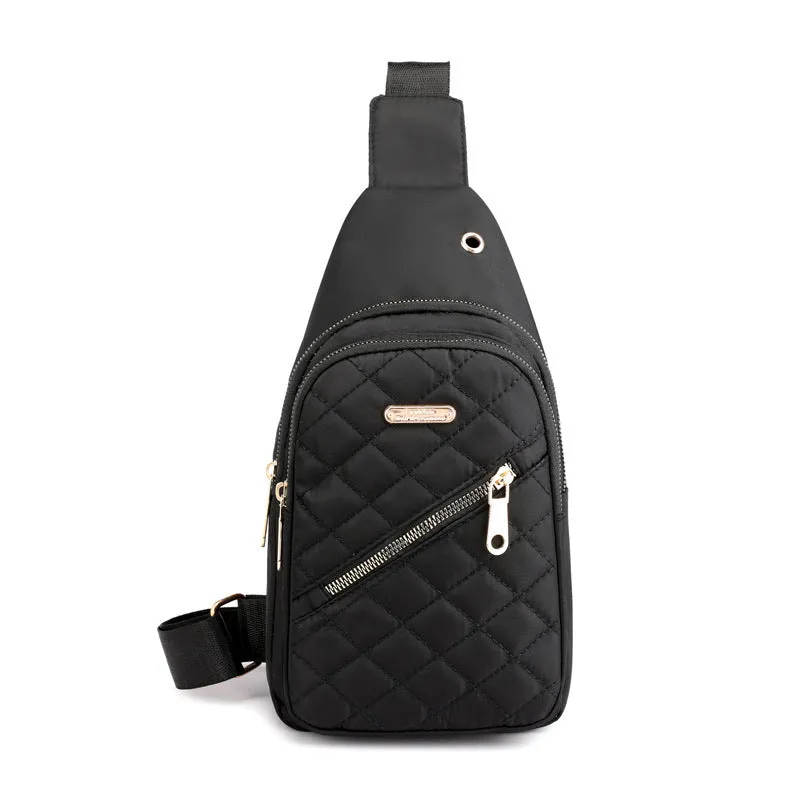 Wholesale Oxford Cloth Crossbody Bag Sports Chest Bag