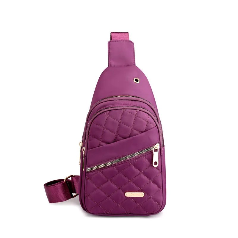 Wholesale Oxford Cloth Crossbody Bag Sports Chest Bag