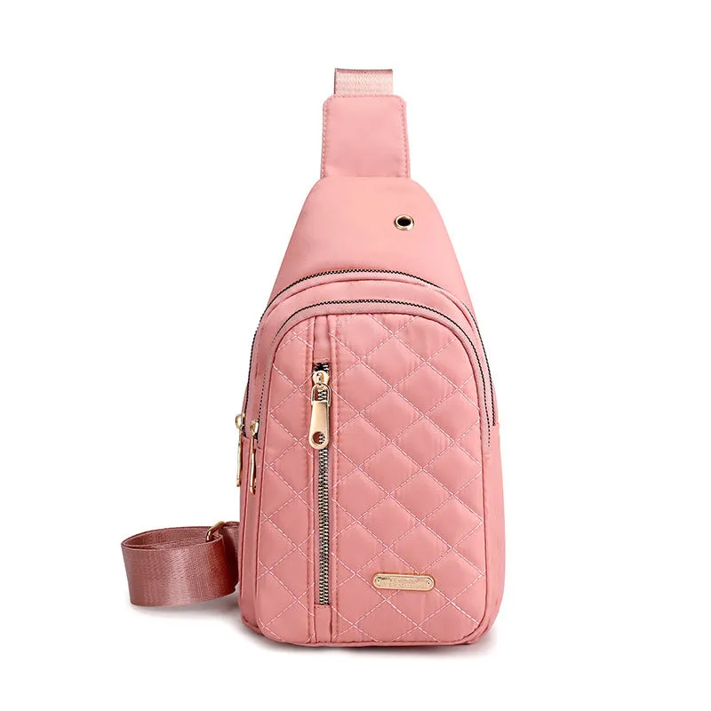 Wholesale Oxford Cloth Crossbody Bag Sports Chest Bag