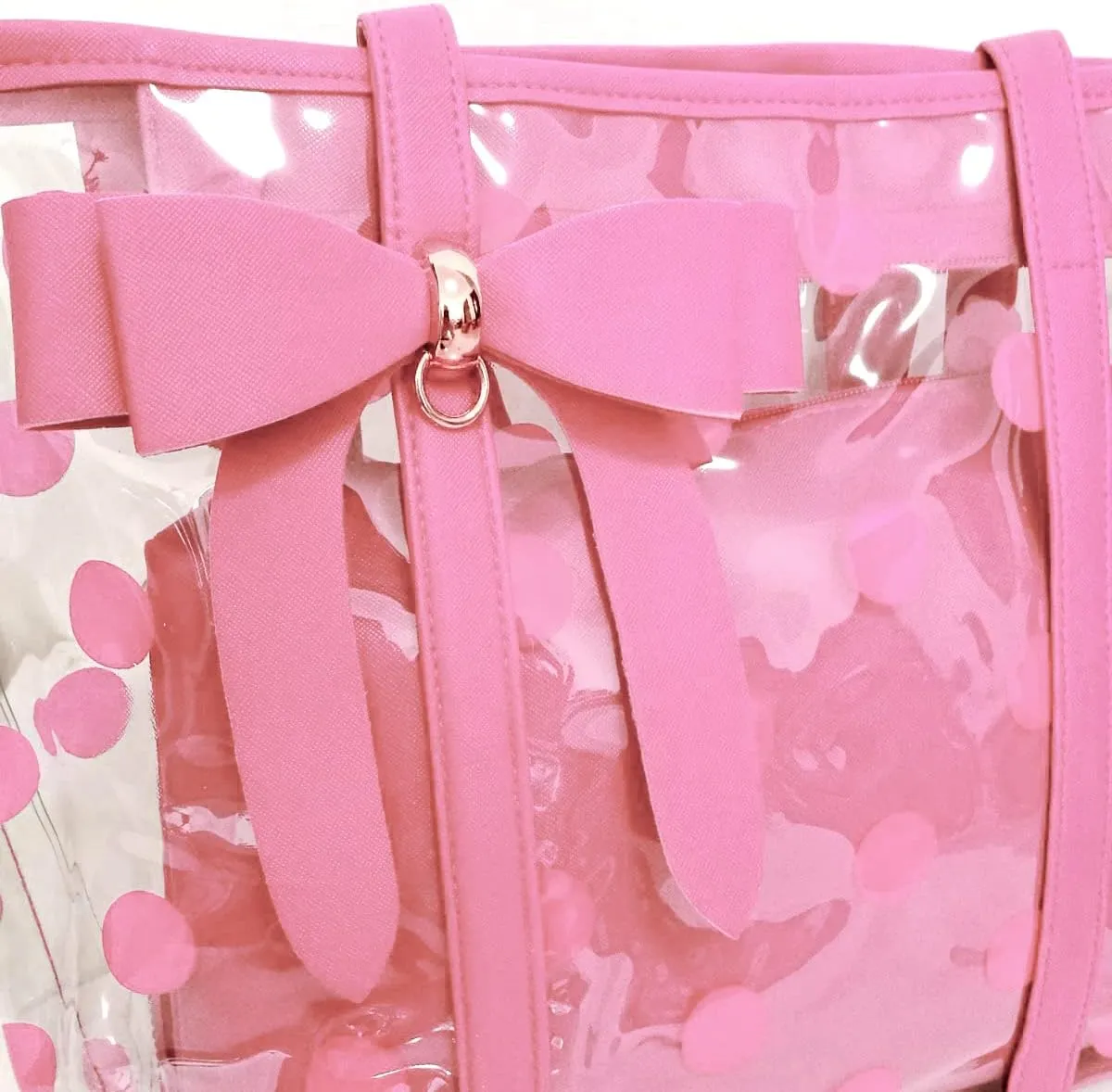 Women's Clear Tote Bags Multi-Use Shoulder bag Handbag Beach bag Shopping Bag