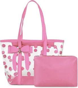 Women's Clear Tote Bags Multi-Use Shoulder bag Handbag Beach bag Shopping Bag